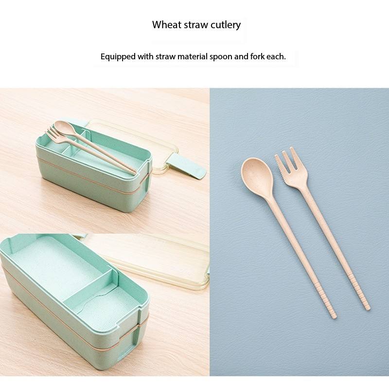 3 layers lunch box Pink