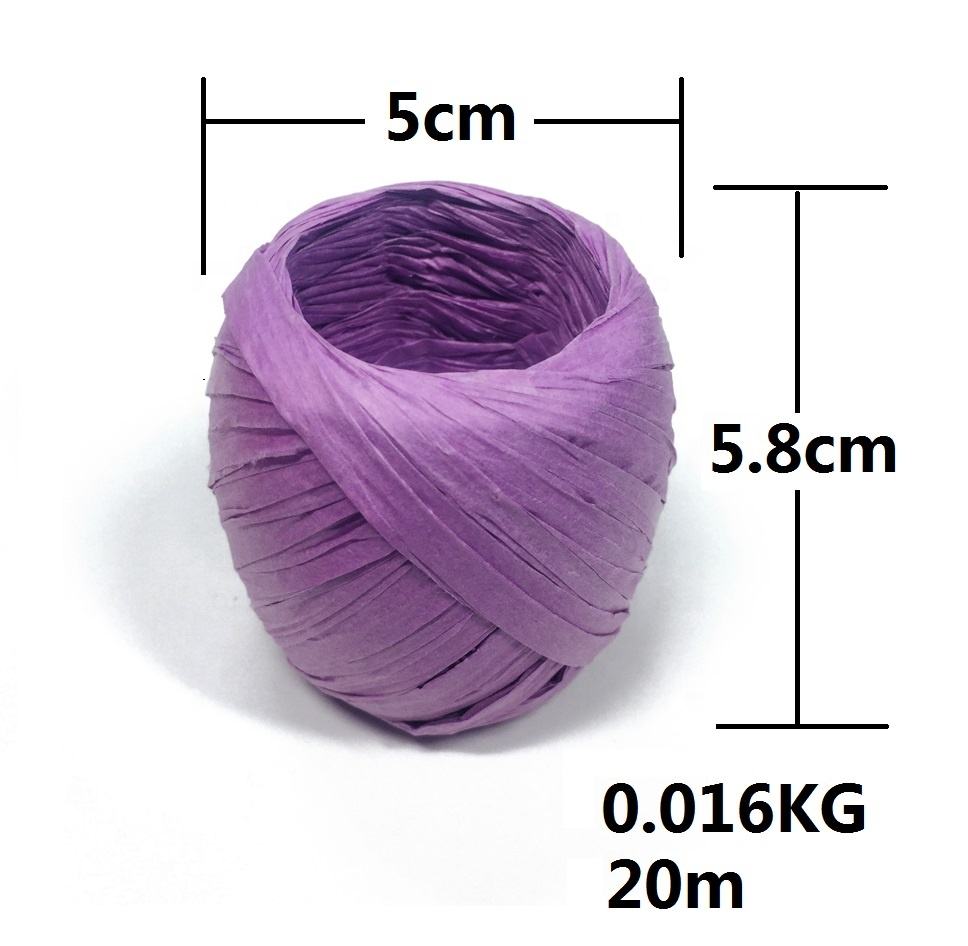 Colored Paper String Raffia Rope Twine: