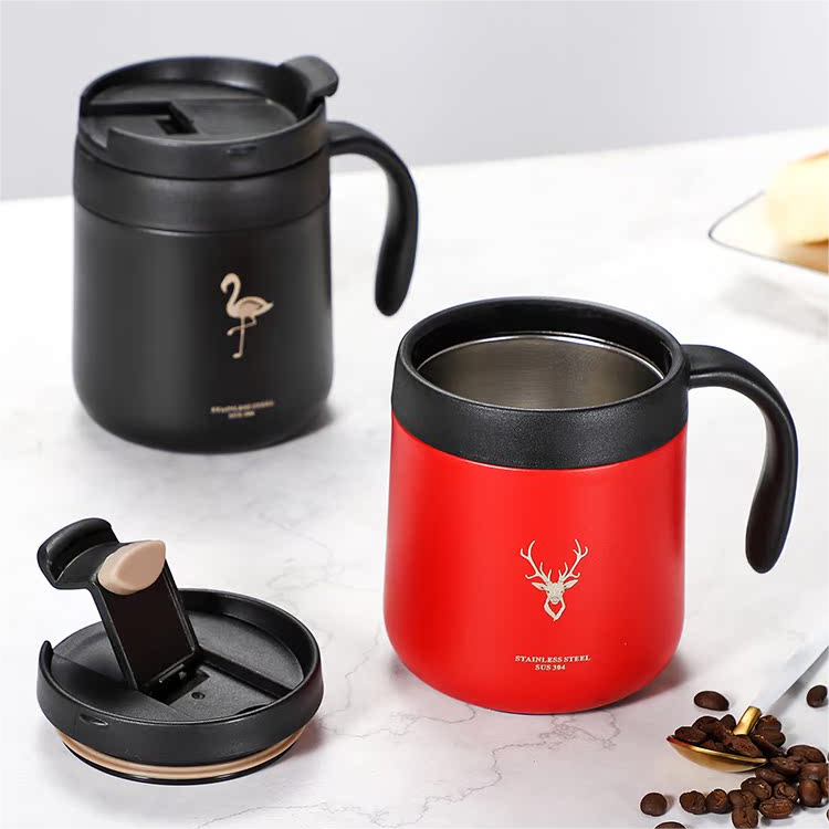 350ml Sustainable Coffee Companion Re-usable coffee mugs Black