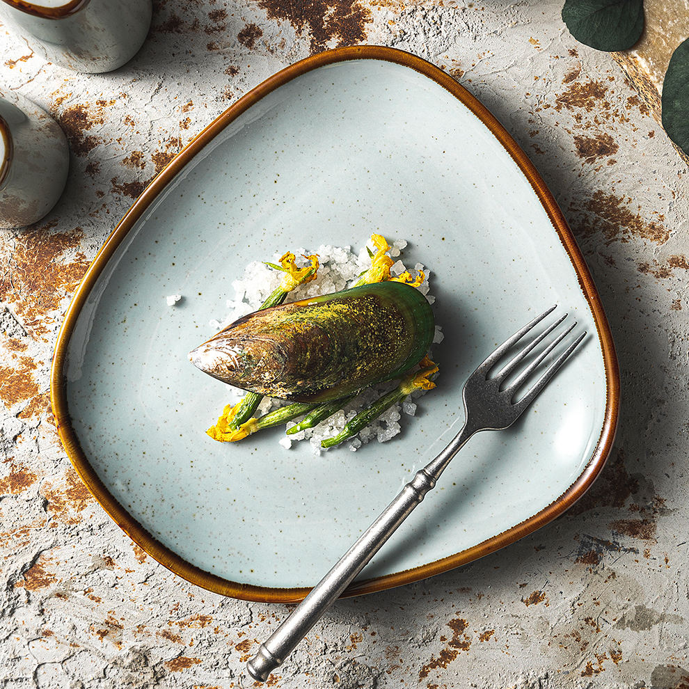 Yayu 9"Irregular plate