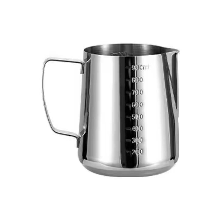 350ml/600ml/1000ml Barista Tools Stainless Steel Milk Jug Frothing Cup Coffee Espresso Steaming Milk Pitcher