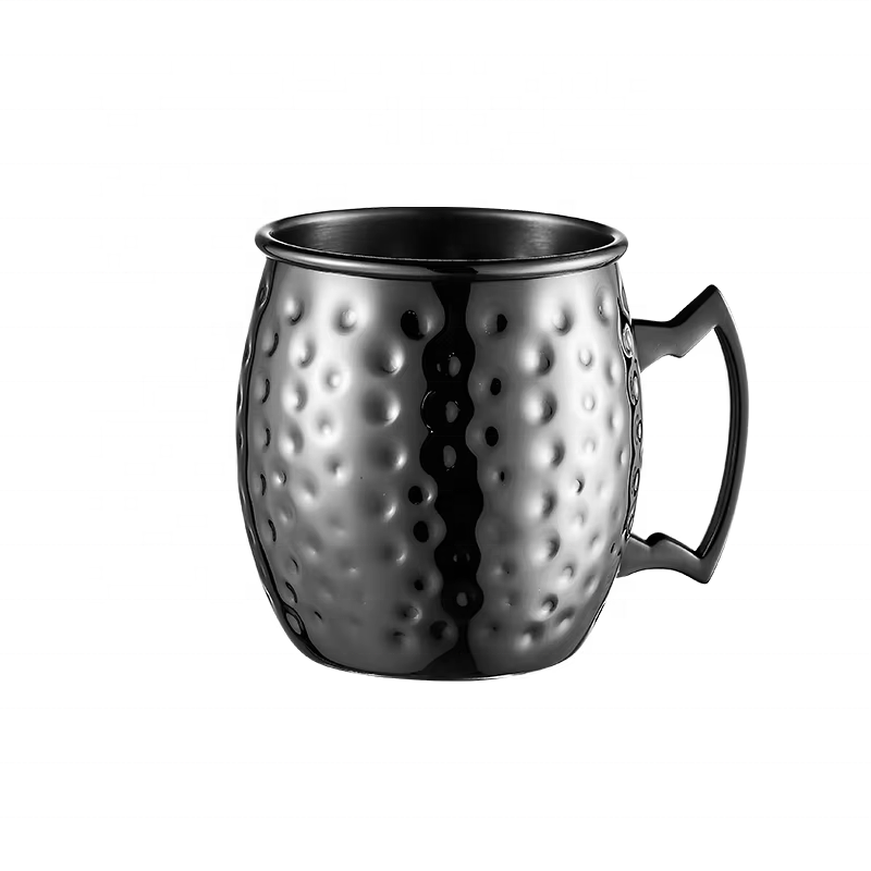 Moscow Mule Barrell Copper Plated Cups Gold 60ml