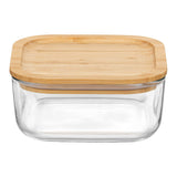 Bamboo Food Storage Container | Eco-Friendly & Durable | Airtight Lid for Freshness | Ideal for Kitchen & Pantry Organization