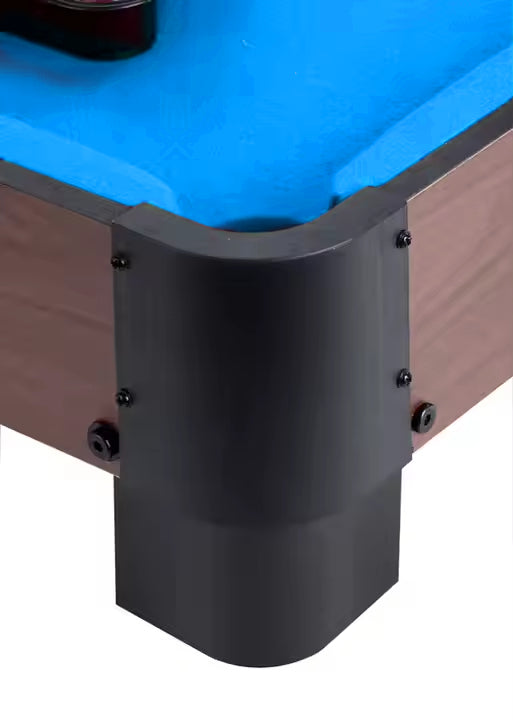 Large Snooker Billiard Pool Table - Compact 20" Tabletop Game for Kids and Adults with Cues, Balls, and Triangle Rack - Perfect for Home, Office, and Travel