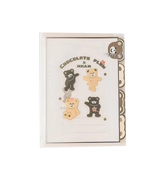 A5 PVC cute cartoon 6 hole Journal Notebook