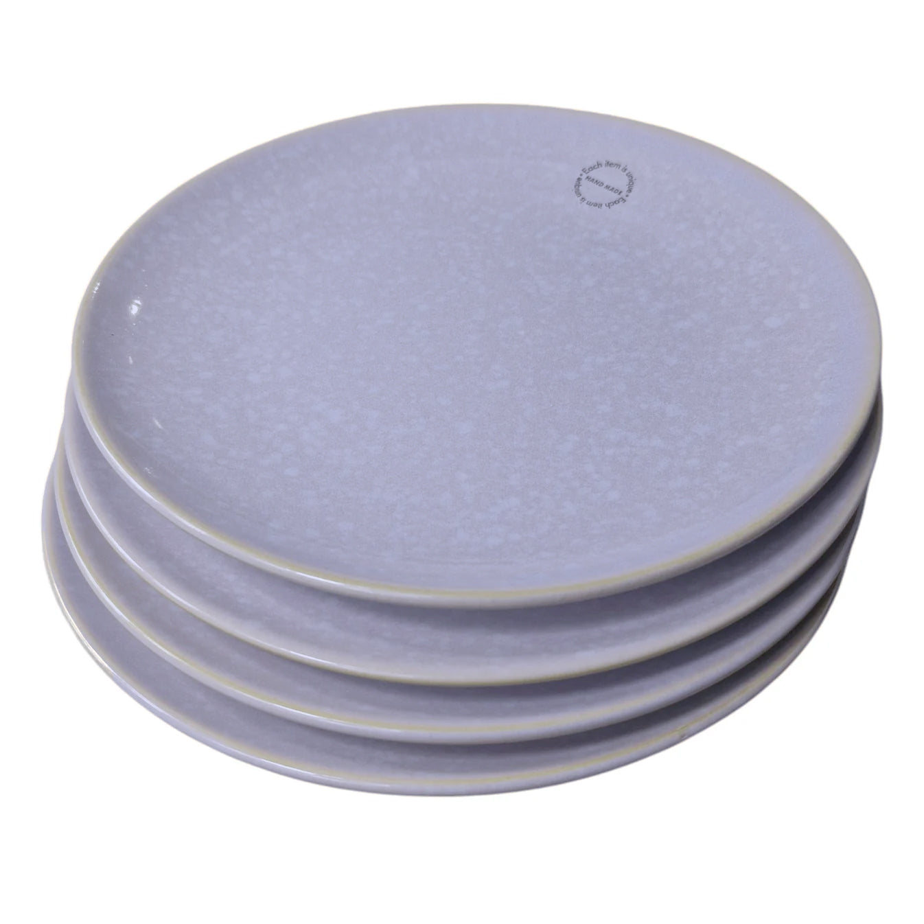 Lala Purple Dinner Plate 26cm - Stylish Ceramic Plate with Lala Purple Design - Perfect for Serving Main Courses or Large Meals - Adds a Vibrant and Elegant Touch to Your Dining Table