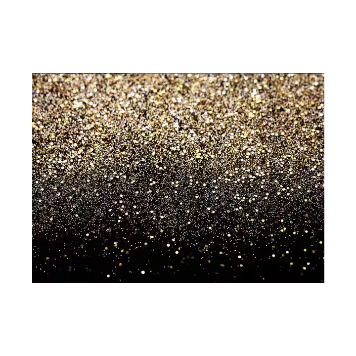 5×3ft Black and Gold Vinyl Backdrop - Elegant Photography Background for Parties, Events, and Studio Shoots - Durable, Lightweight, and Easy to Set Up for Photo Booths and Decorations