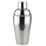 Silver Cocktail Shaker - Premium Stainless Steel 3-Piece Shaker for Mixing Cocktails, Martini, and More - Durable, Leakproof, Rust-Resistant - Perfect for Home Bars and Professional Bartenders
