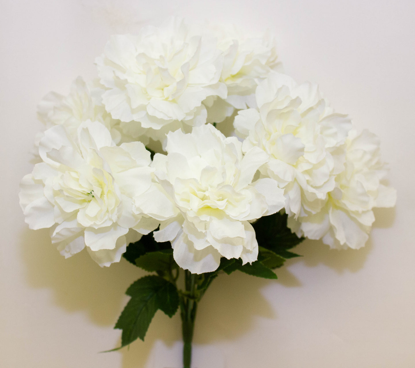 Bouquet White Flower 30 cm - Elegant Artificial White Flower Bouquet - Perfect for Floral Arrangements, Centerpieces, Wreaths, and Home Décor - Long-Lasting and Low Maintenance
