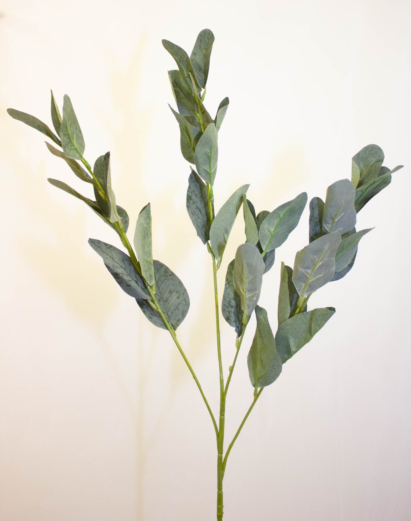Leaf Spray Grey/Green 82 cm - Realistic Artificial Leaf Stem with Grey and Green Tones - Perfect for Floral Arrangements, Wreaths, Bouquets, and Home Décor - Long-Lasting and Low Maintenance