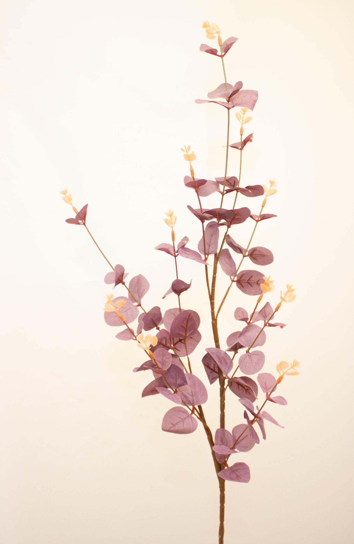 Burgundy Eucalyptus Spray 94 cm - Realistic Artificial Stem for Floral Arrangements, Wreaths, Bouquets, and Home Décor - Long-Lasting, Low Maintenance, Elegant Accent for Weddings and Seasonal Styling