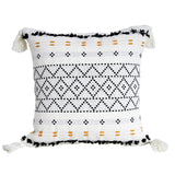European Style Cotton Thickened Cushion with Tassels – Soft & Decorative Seat Pad for Sofa, Chair, and Home Décor – Boho Chic Throw Pillow for Living Room, Bedroom, and Office