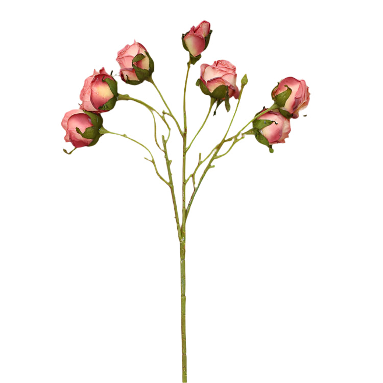 Artificial Silk Small Roses Bouquets Realistic Fake Rose Flowers for Home Décor Wedding Arrangements Centerpieces and Floral Displays Lifelike Faux Roses with Soft Petals and Bendable Stems
