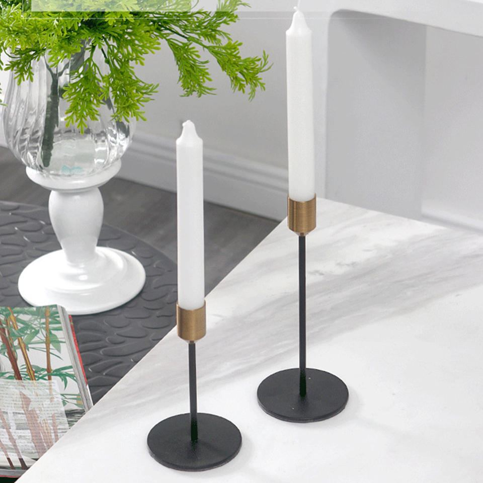 Iron candle holders – wedding decorative table centerpieces, antique-style ornaments with elegant craftsmanship, perfect for romantic ambiance, vintage home décor, and special event decorations.