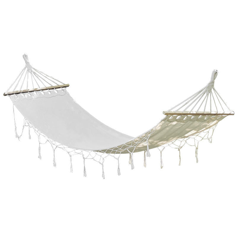Comfortable canvas cotton hanging swing chair – hammock chair with cushions for indoor & outdoor use, perfect for patio, porch, backyard, or bedroom, durable and stylish relaxation seat with strong support and cozy design.