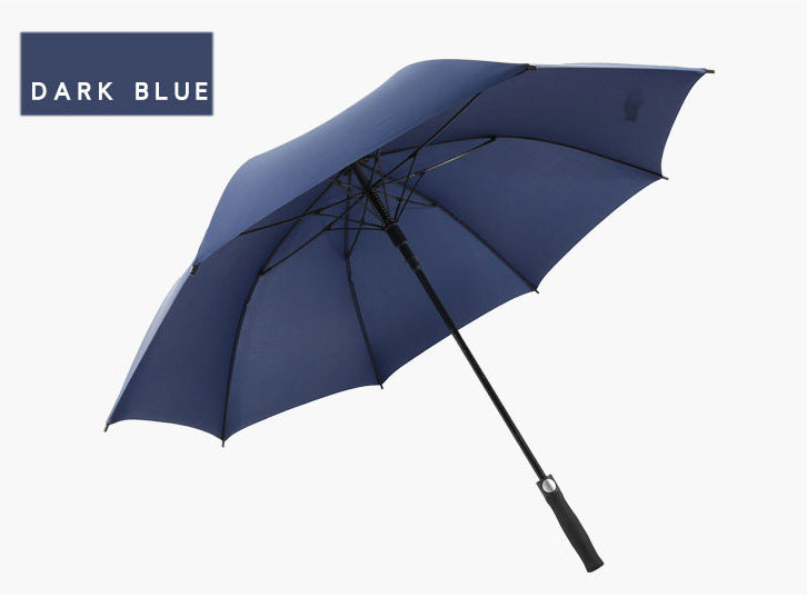 Golf auto open blue umbrella – large and sturdy design with automatic opening mechanism, perfect for shielding from rain and sun, durable frame for wind resistance, ideal for golfers, outdoor events, and everyday use.