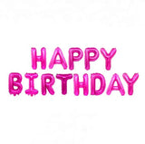 Happy Birthday Balloons Pink Set – Premium Latex & Foil Birthday Decoration Kit for Girls, Women, & Kids Party – Includes Confetti Balloons, Metallic Balloons, Banner & Ribbons – Birthday Party Supplies