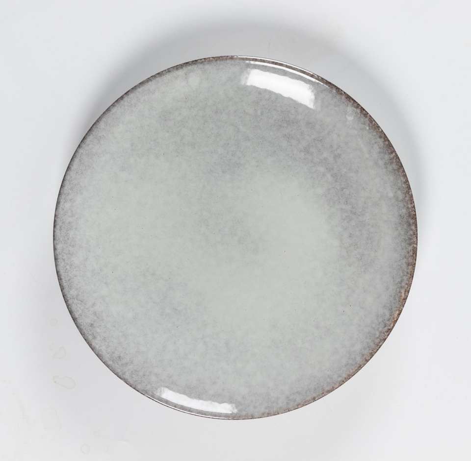 Simply Grey Dinner Plate 28.5cm - Elegant and Minimalist Ceramic Plate - Ideal for Serving Main Courses or Large Meals - Subtle Grey Design Adds a Sophisticated and Modern Touch to Your Dining Table