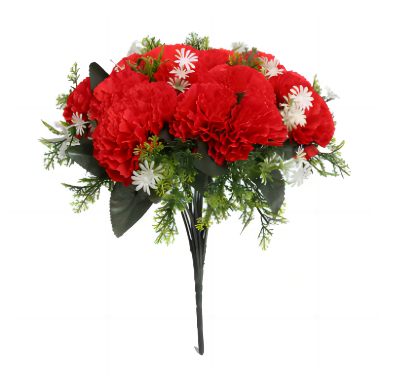 Artificial Hydrangea Silk Flowers, 11 Forks, 55 cm (21.7 Inches) Tall, Realistic Faux Blooms for Home, Wedding, Office & Event Floral Arrangements