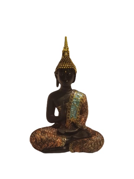 Buddha Figurine - Serene and Elegant Decorative Statue - Ideal for Meditation Spaces, Home Decor, or Creating a Peaceful and Calming Atmosphere in Any Room