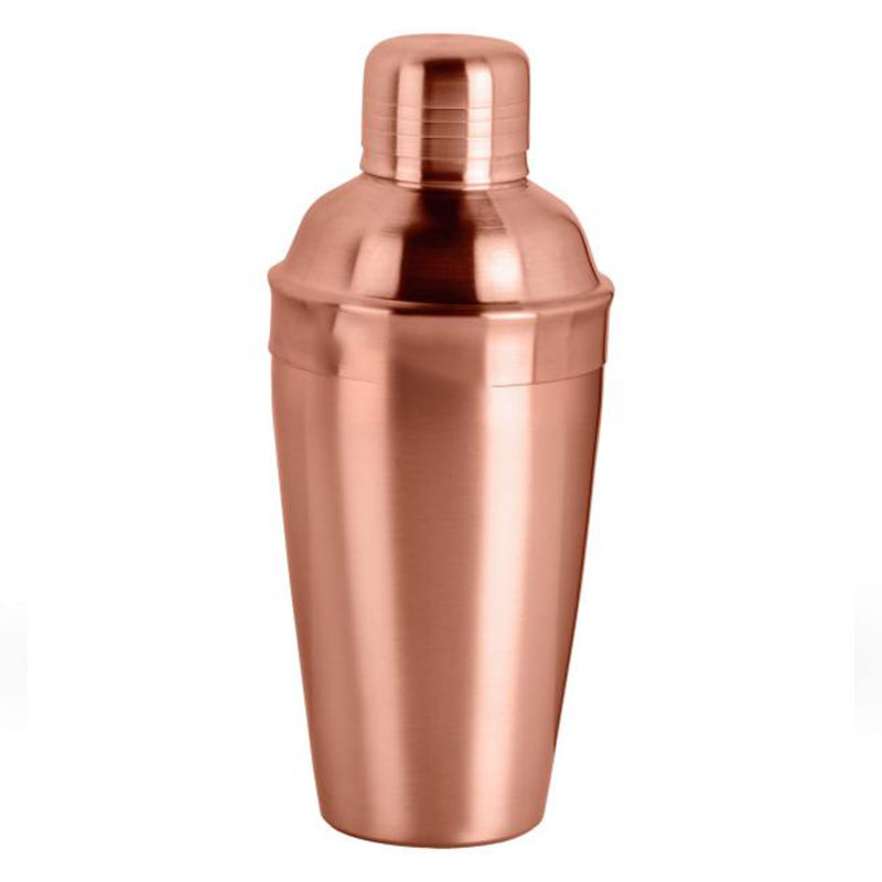 Rose Gold Cocktail Shaker 500ml Premium Stainless Steel Bartender Mixer for Home Bar Professional Use Leakproof Martini Shaker Set for Mixing Drinks Cocktails Margarita Mojito Old Fashioned