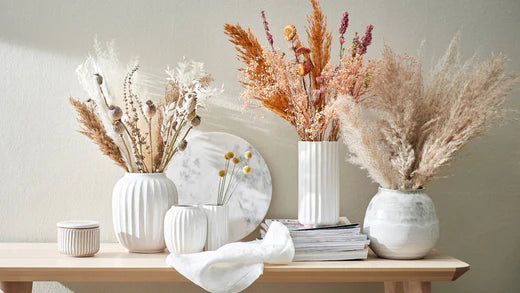 TREND: DECORATE YOUR HOME WITH DRIED FLOWERS