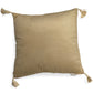 Velvet Shimmer Cushion 45.7x45.7cm Grey – Luxurious Decorative Pillow for Elegant Home Decor