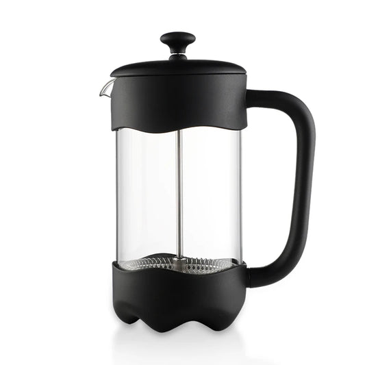 1000ml mini manual high borosilicate glass with lid French press coffee maker