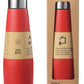 Hydrosteel 500ml Water Bottle red