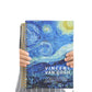 B5 art Impressionism Monet Famous Painting hardcover gold bound Spiral Thick Notebook 150sheets