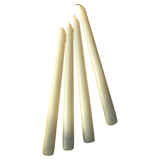 White Stick Candle 25 cm( 4 Pack)