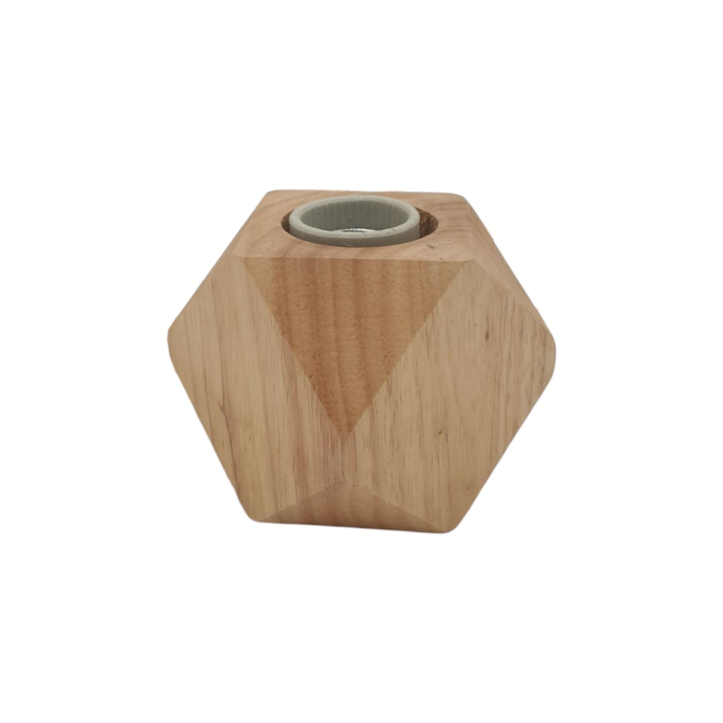 Nordic Modern Bedside Night Light Creative Children's Room Decor Polyhedron Wooden Table Lamp