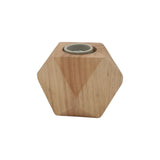 Nordic Modern Bedside Night Light Creative Children's Room Decor Polyhedron Wooden Table Lamp