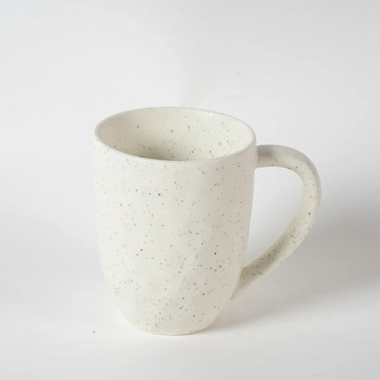 White Speckled Japanese ceramics Mug