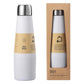 Hydrosteel 500ml Water Bottle white