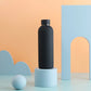 Vacuum Thermos sport water bottles 750ml Black