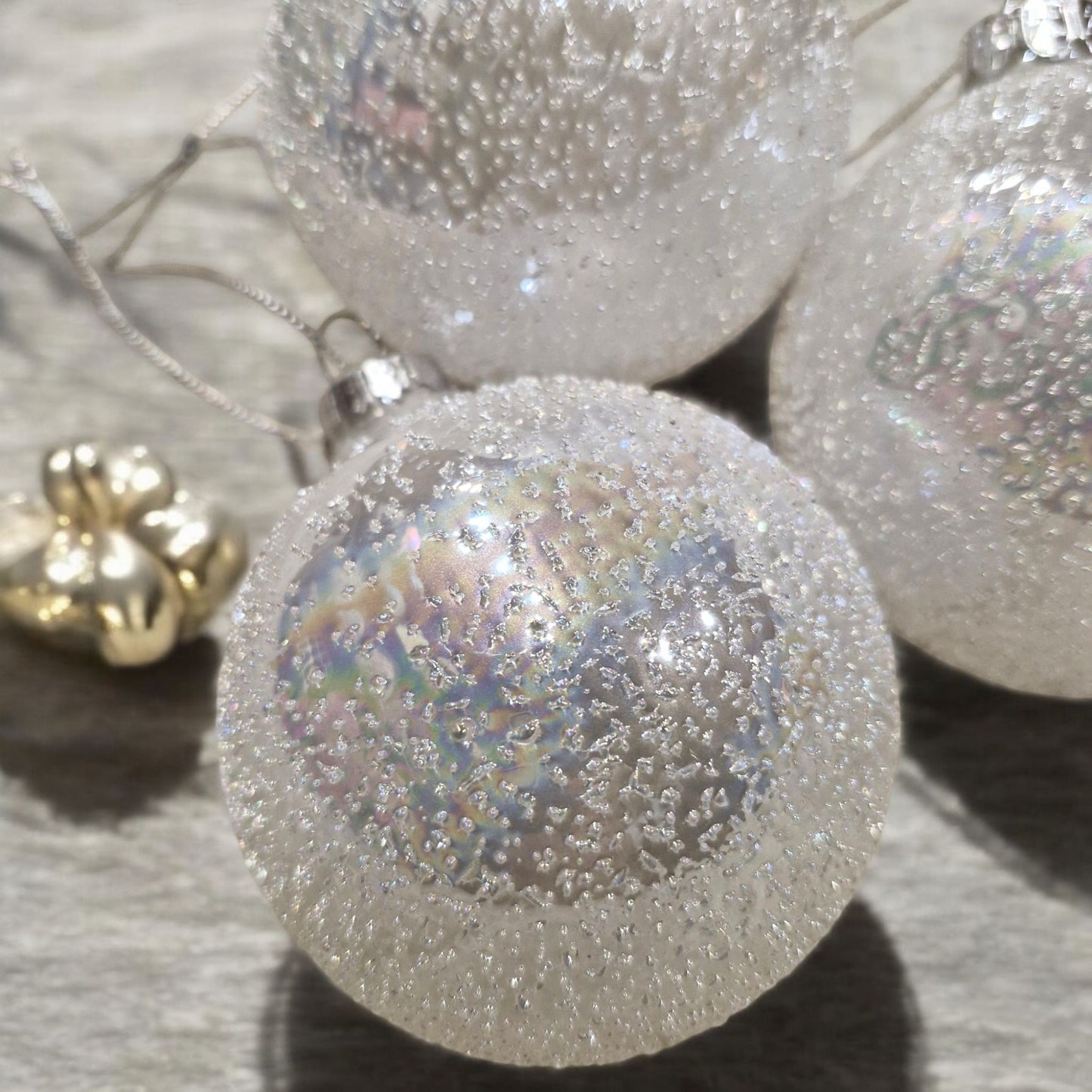 Radiant Transparent Color Christmas Ornament - Timeless Beauty for Your Tree, Stunning Holiday Decor Piece