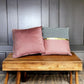 Crushed Velvet Cushion Light Pink 45x45cm – Elegant Decorative Pillow for Cozy Spaces