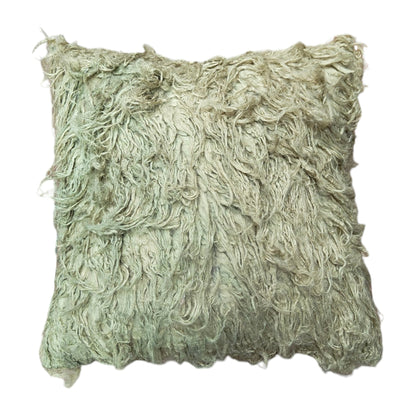 LAMBSWOOL Cushion 45.7x45.7cm - Luxurious Soft Decorative Throw Pillow for Home