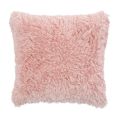 light pink 40*40cm real wool cushions, one sided wool with insert