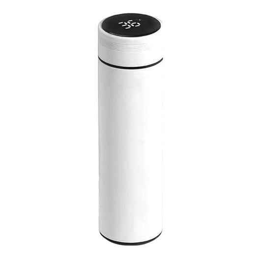 Glow Flow LED Display Water Bottle 500ml White