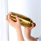 Gold Cocktail Shaker 500ml Premium Stainless Steel Bartender Mixer for Home Bar Professional Use Leakproof Martini Shaker Set for Mixing Drinks Cocktails Margarita Mojito Old Fashioned