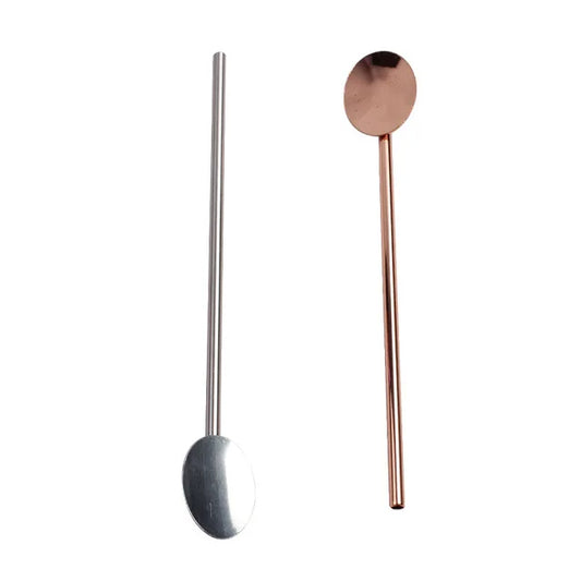 Sip Straw silver changing straw drinking straw spoon