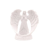 Nordic Pure white wing prayer angel incense candle holder decor wedding resin crafts maria candlestick