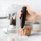 Battery-operated electric milk frother – handheld foam maker with powerful motor for creamy and smooth froth, perfect for lattes, cappuccinos, hot chocolate, and more, lightweight and easy to use for home or travel.