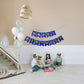Princess Happy Birthday Banner - Elegant Party Decoration with Royal Princess Theme - Perfect for Kids' Birthday Celebrations, Fairy Tale Parties, and Special Occasions - Easy to Hang and Reusable