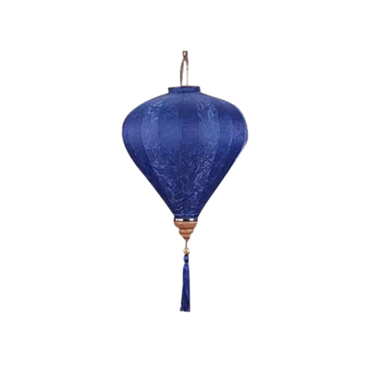 40cm,blue Diamond Silk Lantern