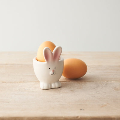 Pink Bunny Egg Cup, 9cm