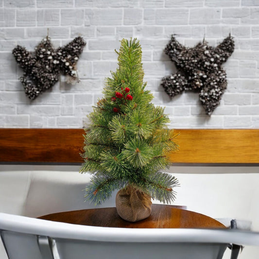 Pine Needle Christmas Tree 90cm - Realistic Artificial Tree for Festive Home Decor