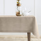 100% Cotton Pastoral Tablecloth – 130x250cm, Apricot, Soft & Durable, Farmhouse Dining Table Cover, Rustic Boho Style, Machine Washable, Perfect for Home, Weddings, Parties & Holiday Decorations